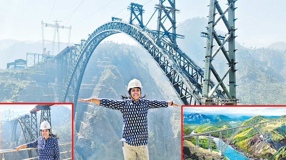 ଚେନାବ ବ୍ରିଜର ବିନ୍ଧାଣୀ ପ୍ରଫେସର ମାଧବୀ ଲତା