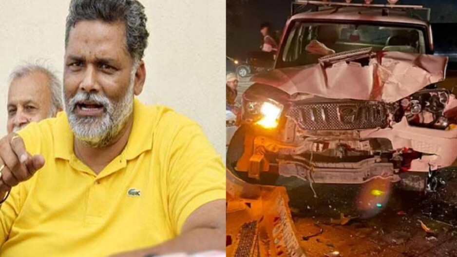 Pappu Yadav & his car