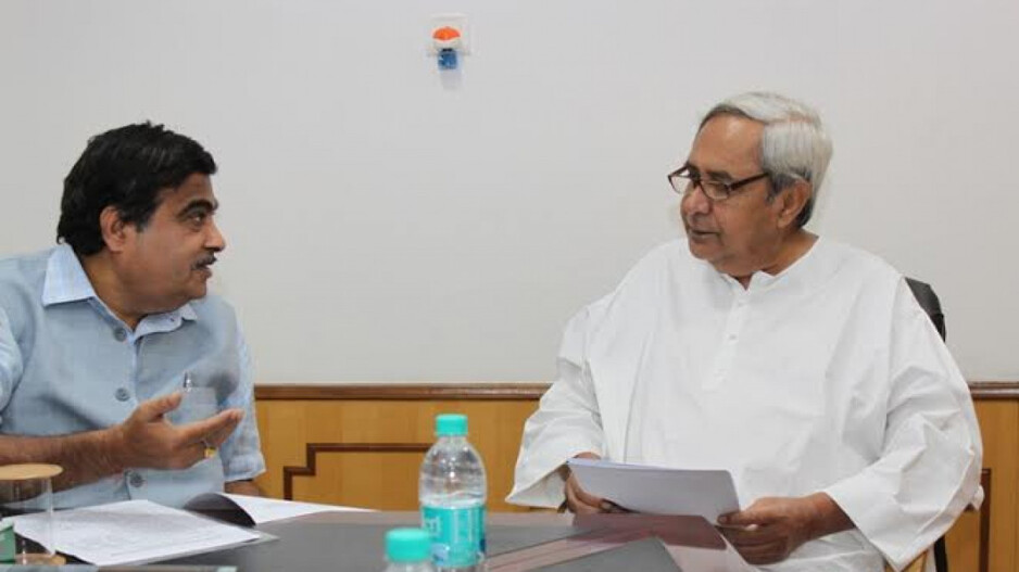 Naveen patnaik and Nitin gadkari