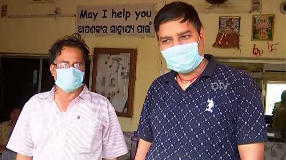 Shova Nursing Home owner Ashok Pati and manager Shantanu Kumar Pati