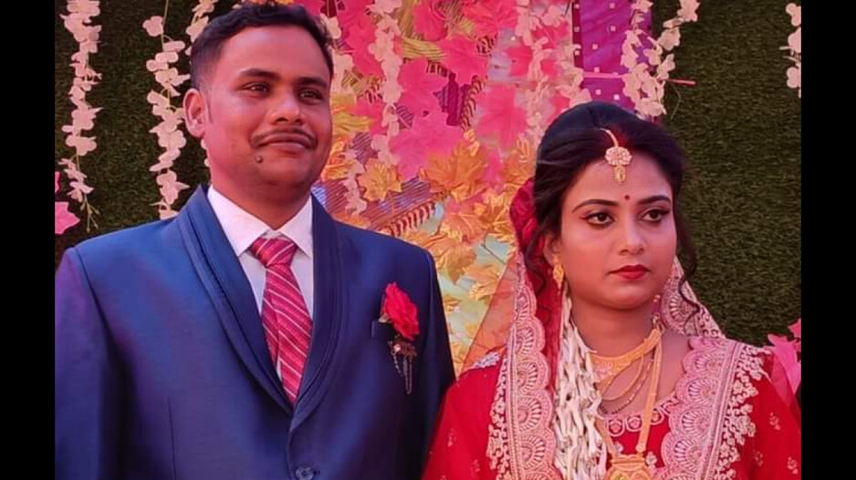 Lakhmipriya and husband