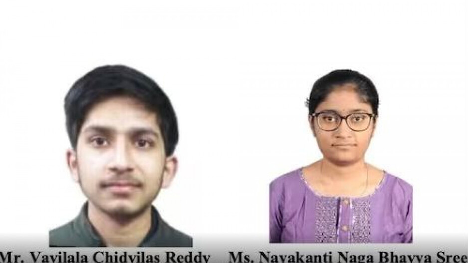 Vavilala Chidvilas Reddy with a score of 341/360 marks bagged AIR 1 while female topper Nayakanti Na
