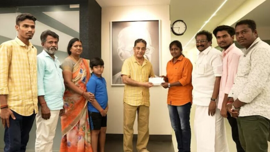 Kamal Haasan gifts car to woman bus driver