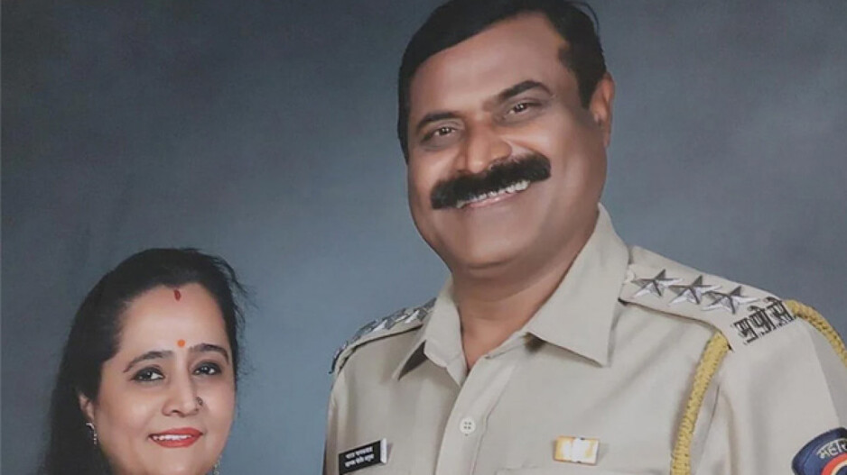 Late ACP Bharat and his wife