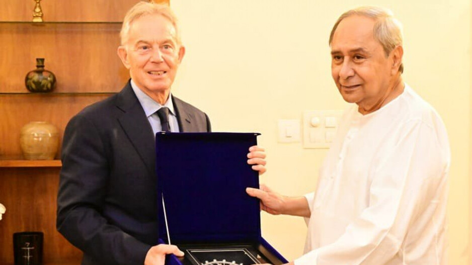 Former UK Prime Minister Tony Blair met Naveen