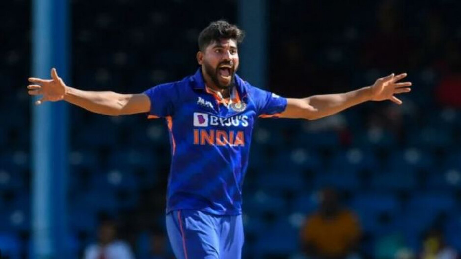 India Pacer Mohammed Siraj