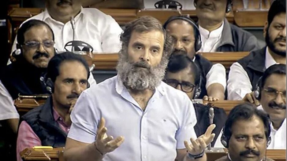 Rahul Gandhi In Parliament