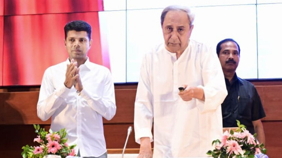 Naveen Patnaik and Pandian