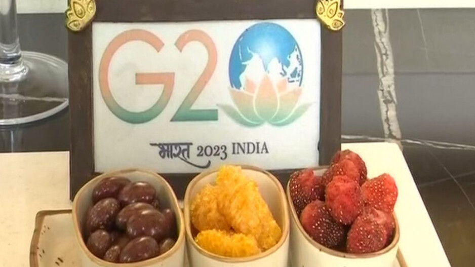 Menu for g20 deligates