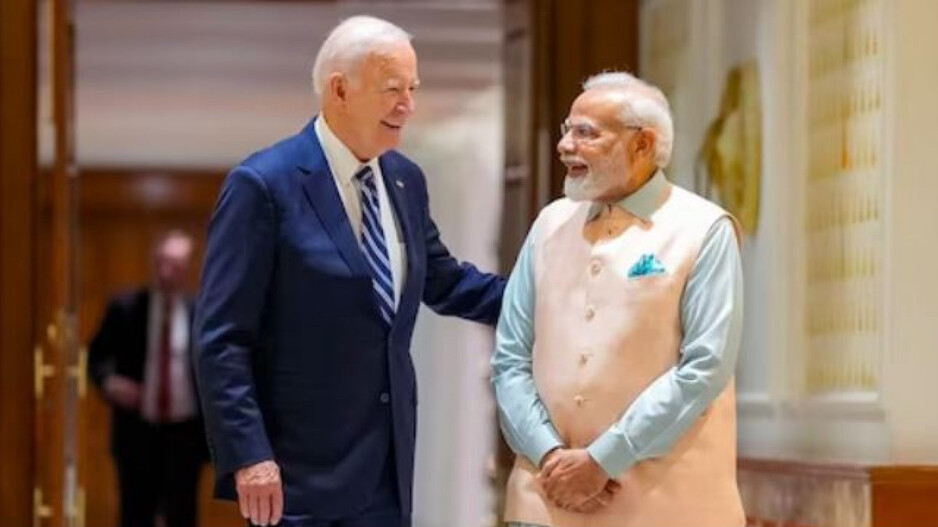 PM Narendra Modi & US President Jo Biden 
