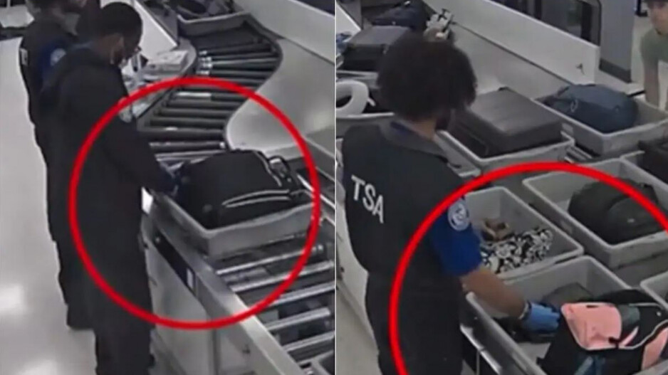 US Airport Officers Stealing Money