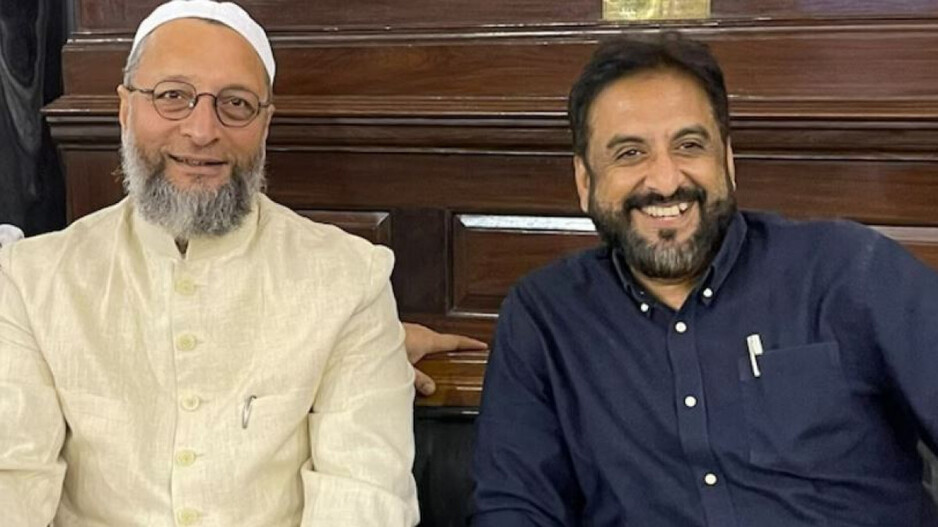  Asaduddin Owaisi and MP Imtiaz Jaleel 