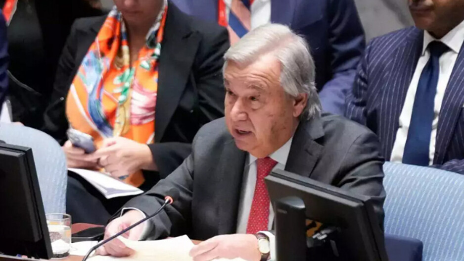 UN Chief Antonio Guterres