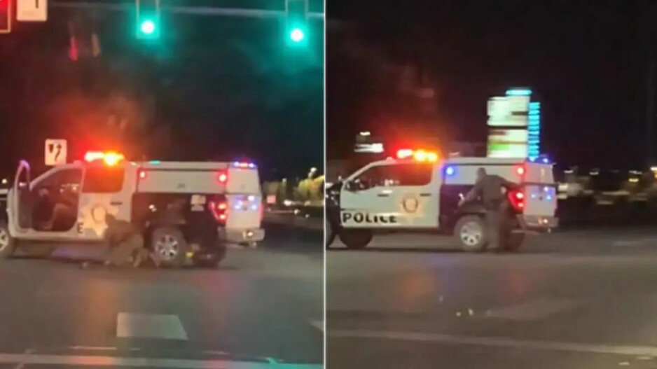 Naked man in Las Vegas allegedly assaulted a police officer