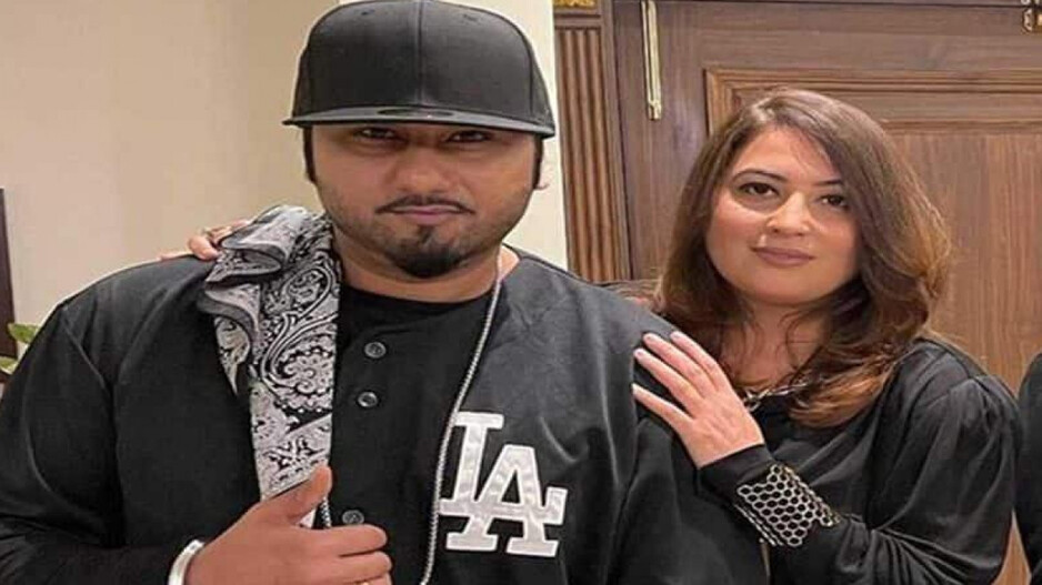 Honey singh and his Wife