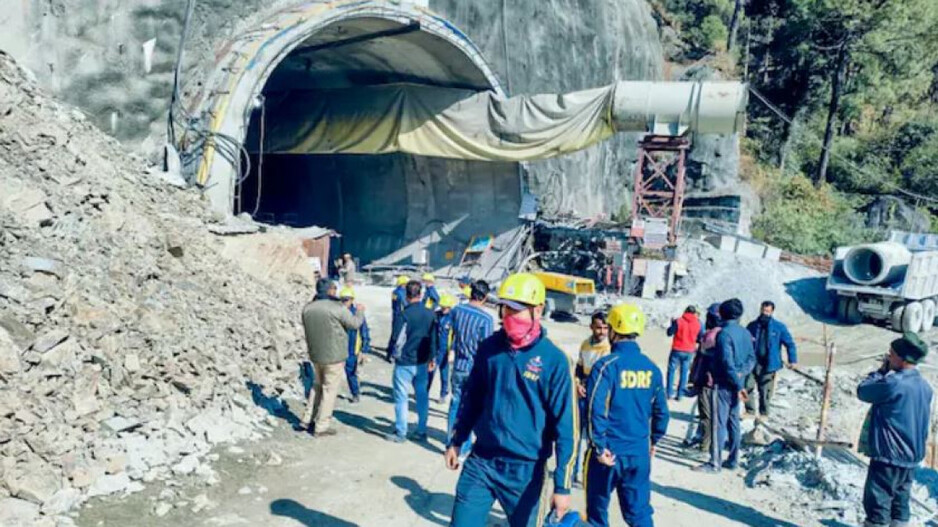 Tunnel Collapses In Uttarakashi