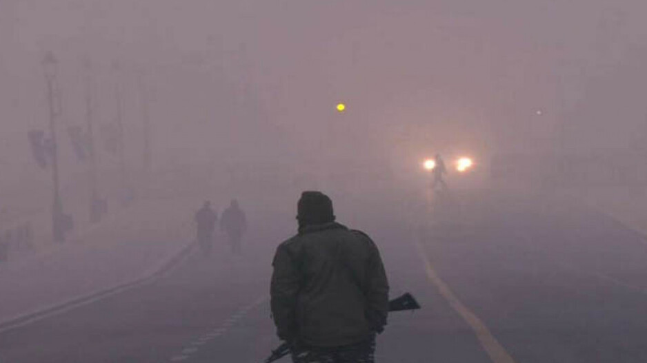 Thick Fog in Delhi