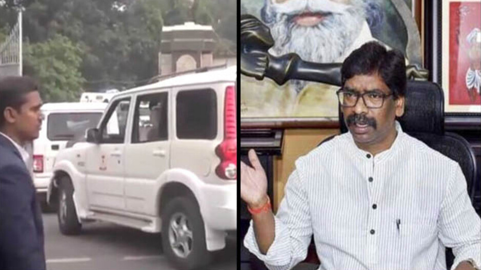 ED Team Reach Hemant Soren's Ranchi House