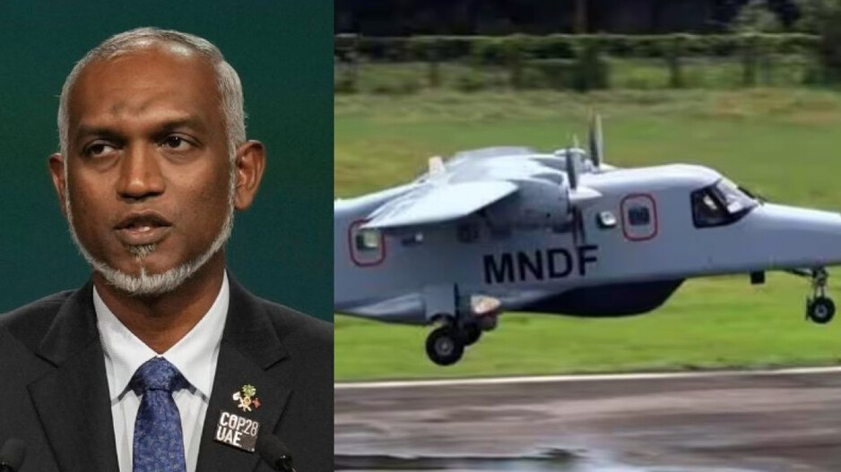 Maldives-President-Denies To Indian-Plane