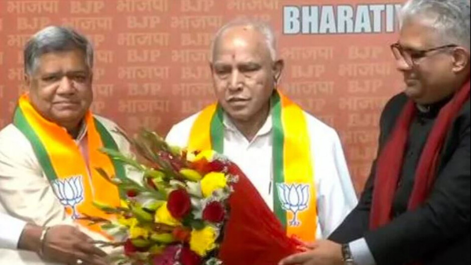 Jagdish Shetter Rejoin BJP 