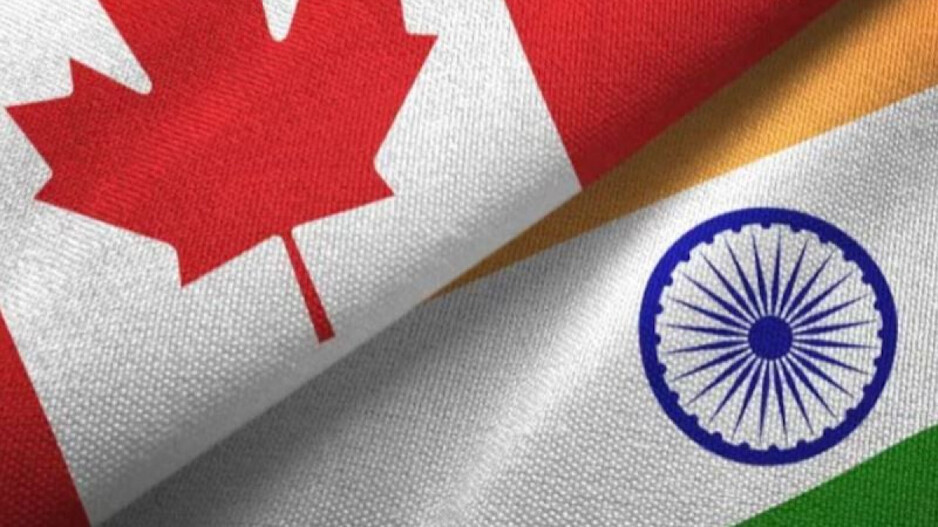 India-Canada Flag