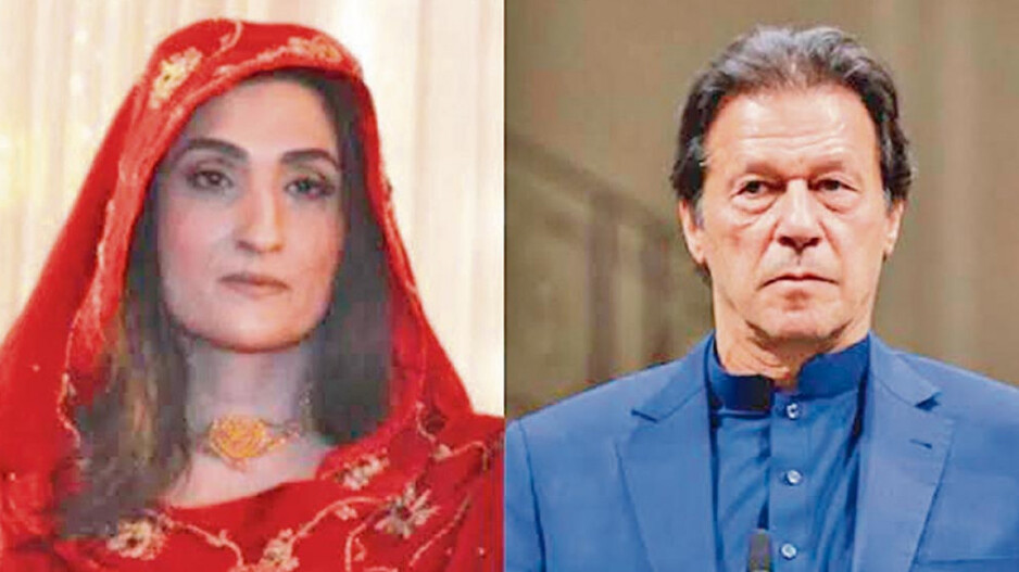 Ex-Pak-PM-Imran Khan and Bushra Khan