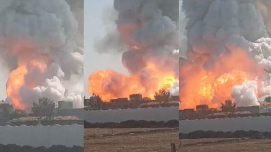 massive explosion in firecracker factory