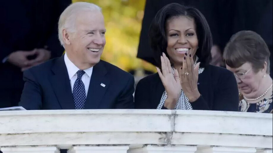 Joe Biden & Michell Obama 