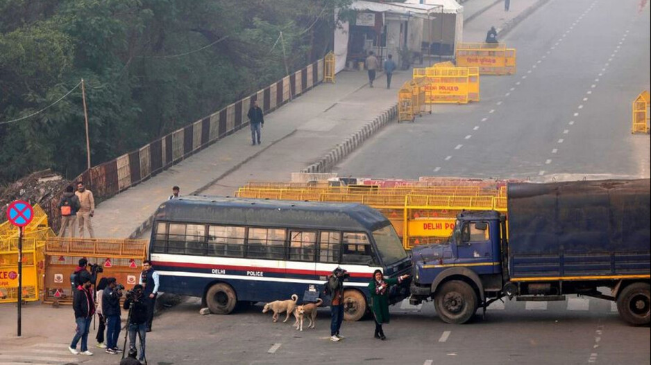 Delhi Road Block 