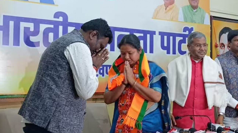 Geeta Koda joins BJP