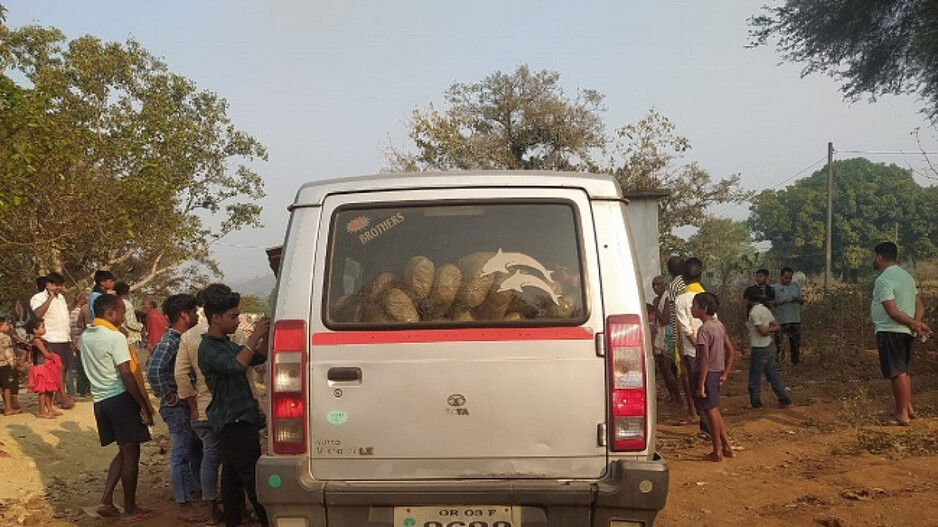 Ganja vehicle seized 