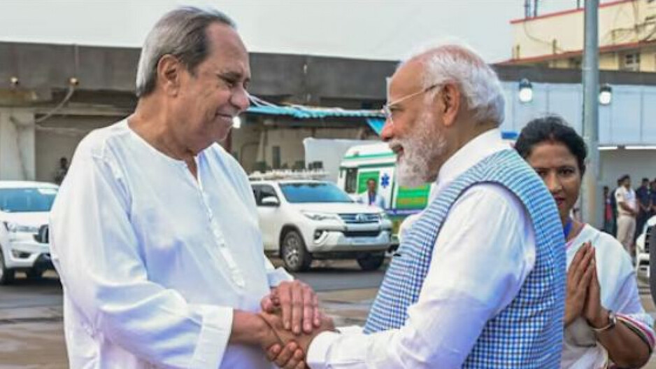 Naveen Patnaik & Narendra Modi