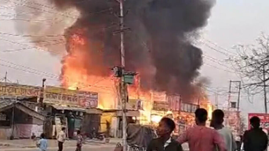 Fire Breakout in Dhaba
