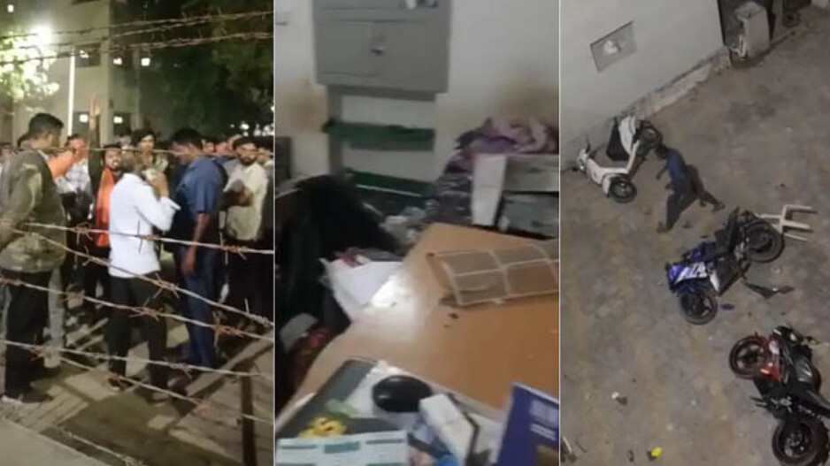 mob-attacks in Hostel