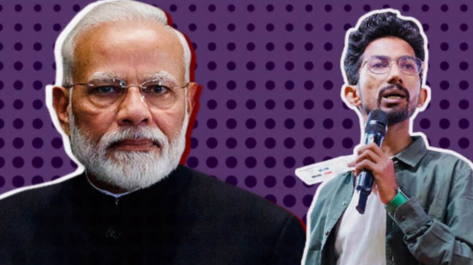 Modi and Shyam Rangeela