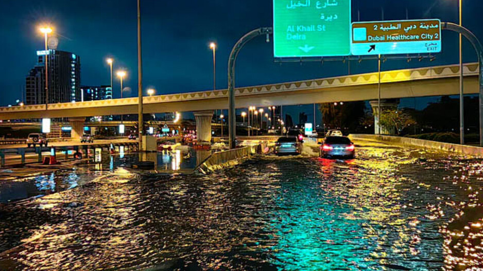 Heavy Rain In Dubai