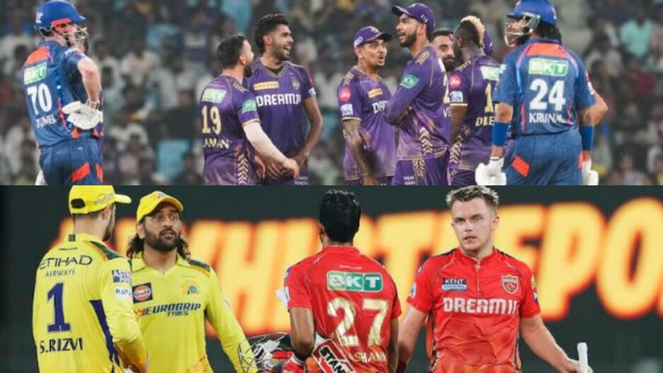 CSK , PBKS & KKR, LSG Players 