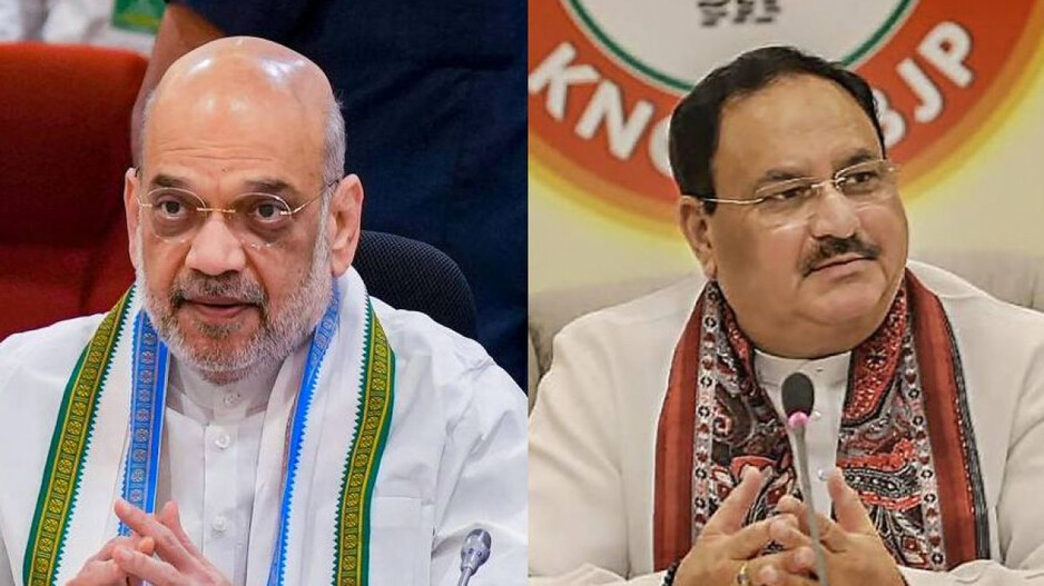 Amit Shah and JP Nadda