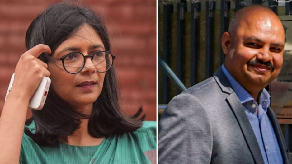 Swati Maliwal & Bibhav Kumar