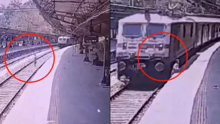 Woman Jumped on Railway Track