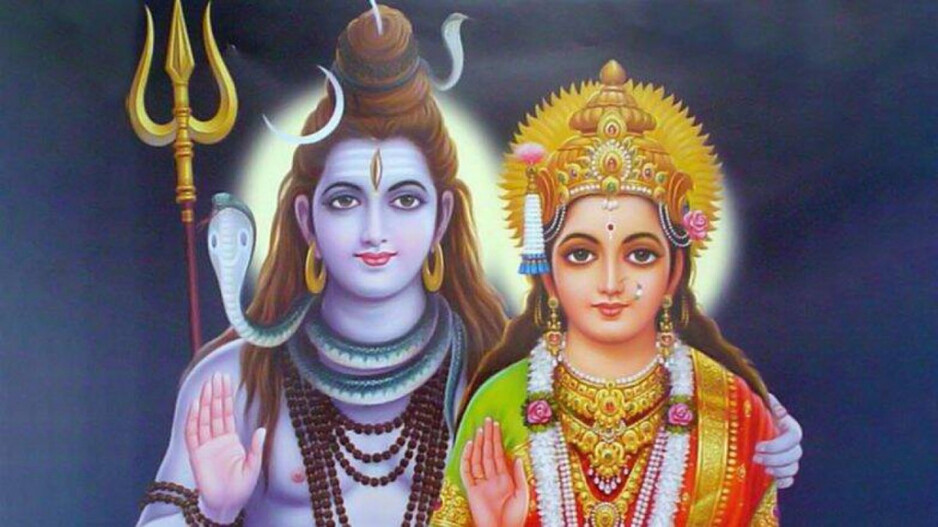 Lord Shiva and Parbati