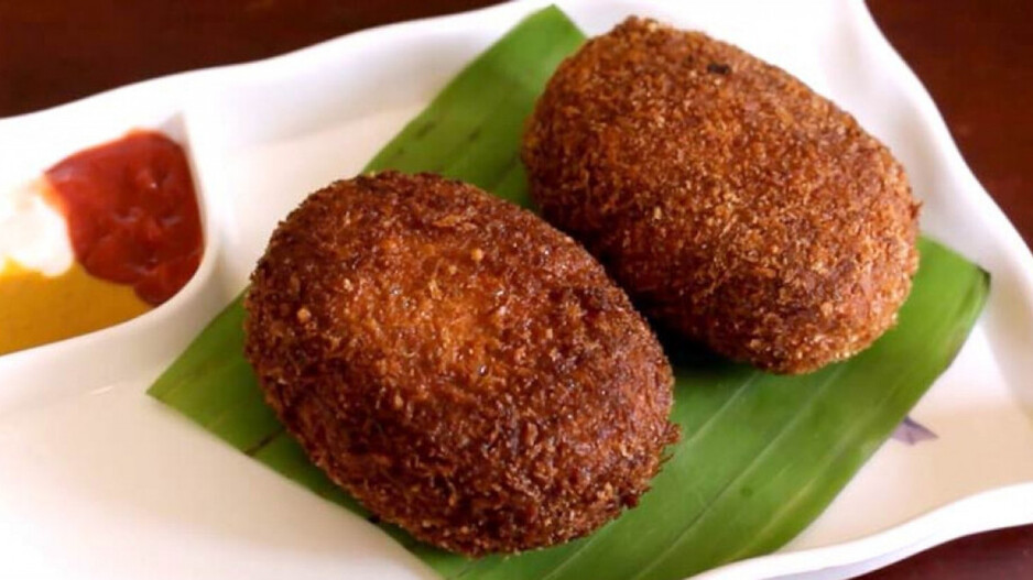 chicken keema cutlet