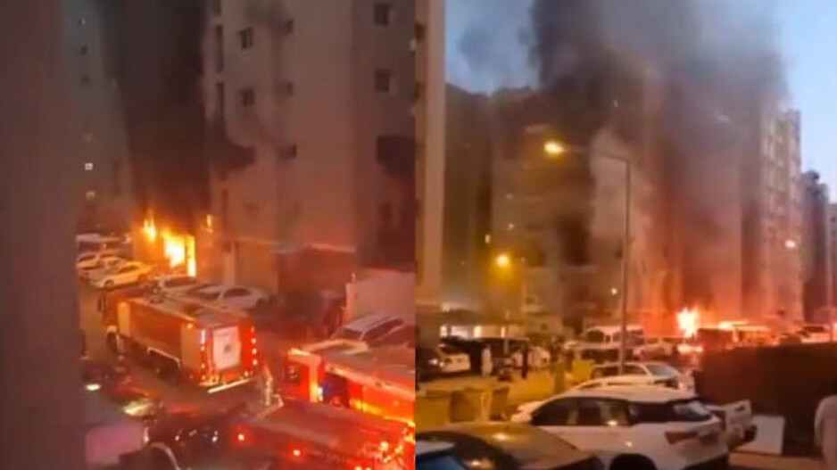 Kuwait-Building-Fire