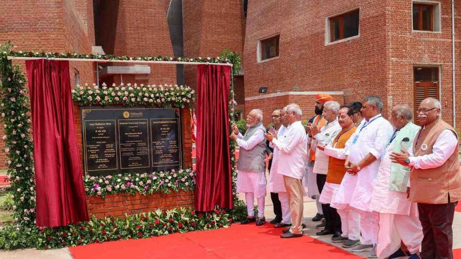 PM Modi inaugurates new campus of Nalanda University in Bihar