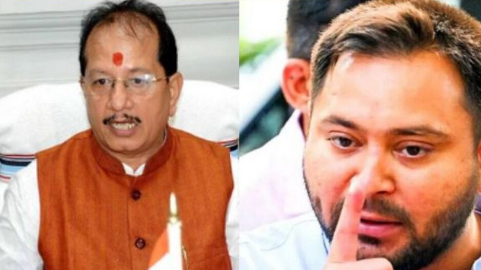 Bihar Dept CM(Left) & Tejashwi Yadav 