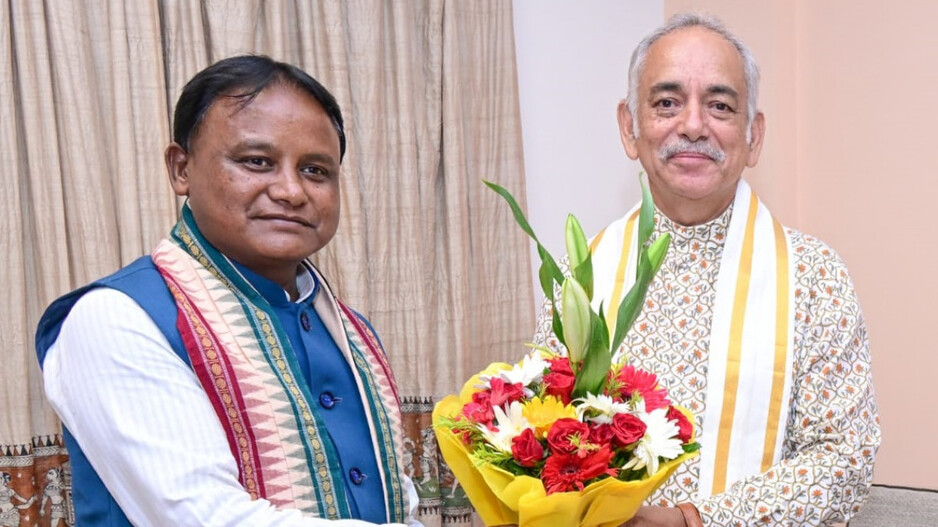 CM and Gajapati Maharaj