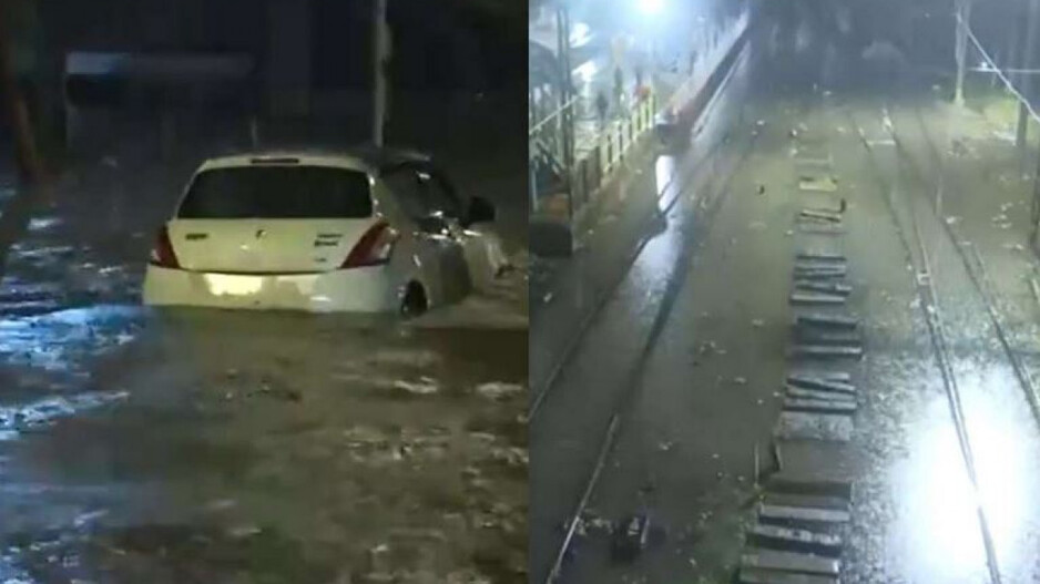 Waterlogging in different parts of Mumbai 