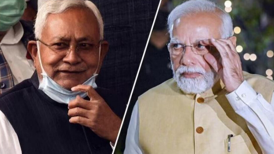 Nitish Kumar & Narendra Modi 