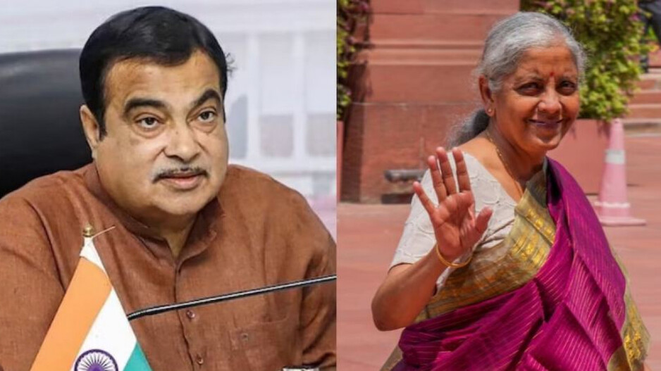 nitin-gadkari &-nirmala-sitharaman