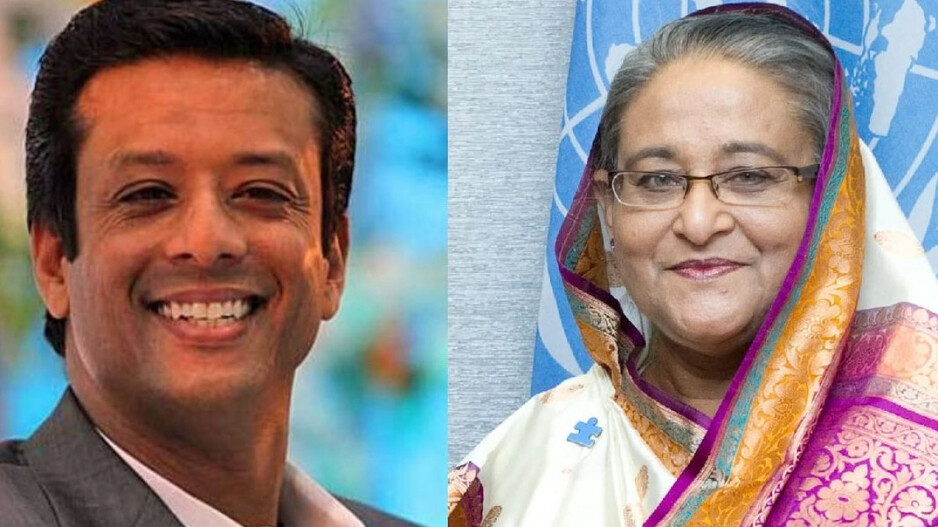 sajeeb-wazed & mother sheikh-hasina